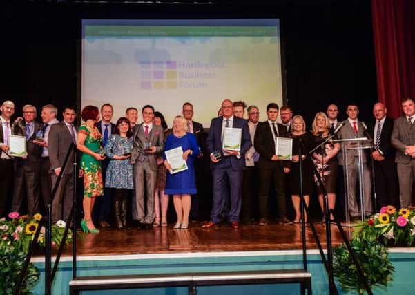 Last year's winners of the Hartlepool Business Awards. The search is under way for their successors.