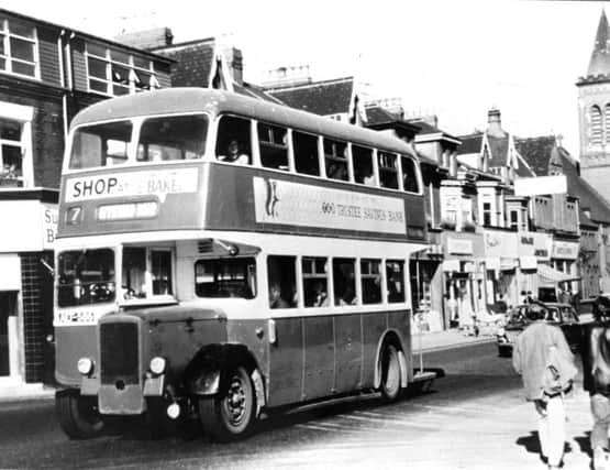 An archieve shot of a bus in York Road in Hartlepool.