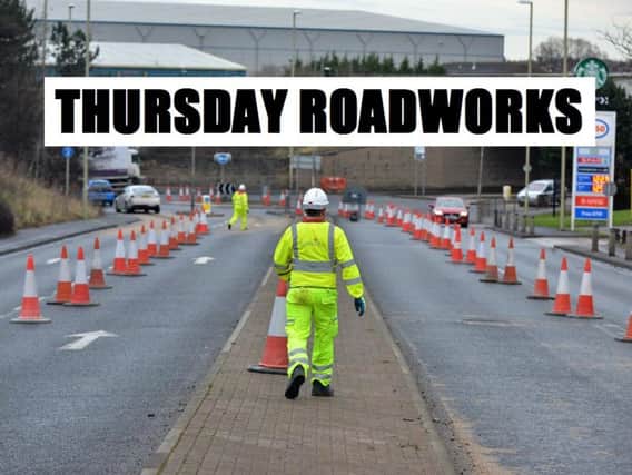 Ongoing roadworks include the following: