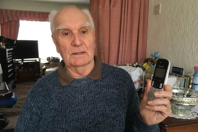 George McKie lost his savings of Â£7,200 after falling victim to a phone and computer scam