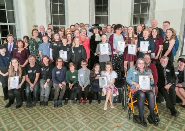 The winners of the High Sheriff Youth Awards 2018.