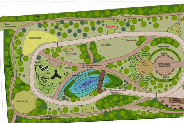 Catcote Academy's plans for a Â£500,000 outdoor fitness and learning zone.