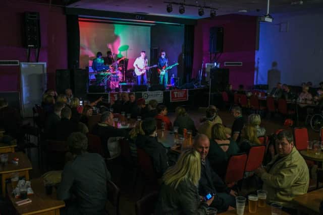 Crowds enjoy the music at the Hartlepool Music Weekender on Saturday.