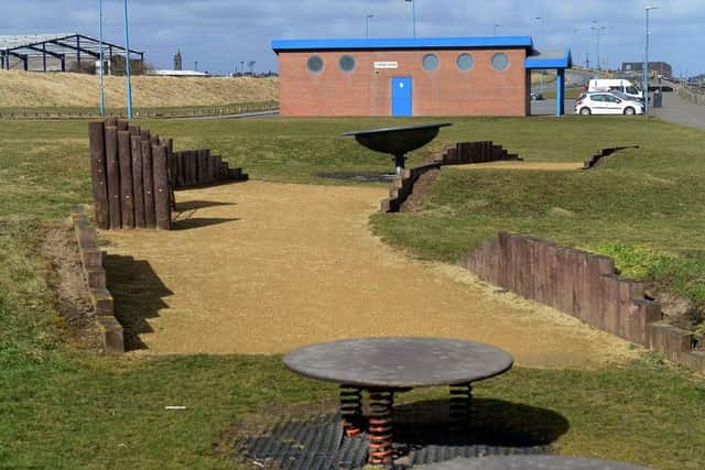 The play area at the north end of Seaton Carew. Picture by FRANK REID