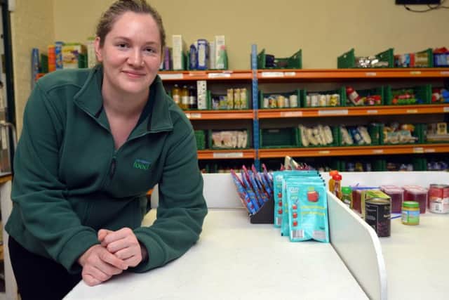 Hartlepool's Foodbank coordinator Abi Knowles is need of more donations