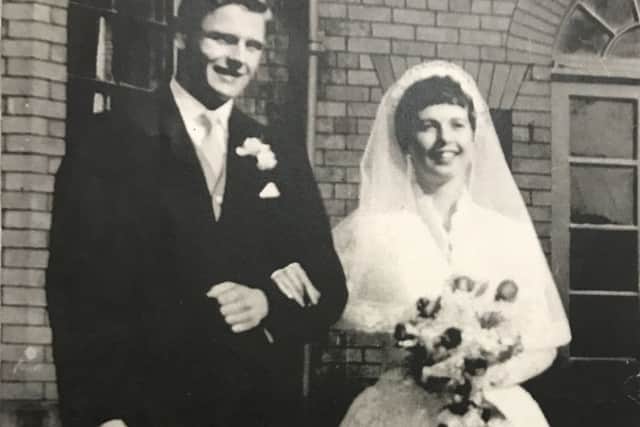 Ken and Jean Murray on their wedding day.
