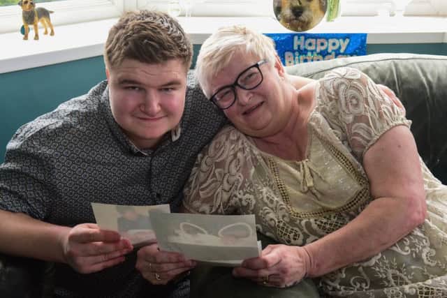 Daniel Hockaday, who was born premature and weighed just 1lb 3oz celebrated his 18th birthday, with mum Alison.