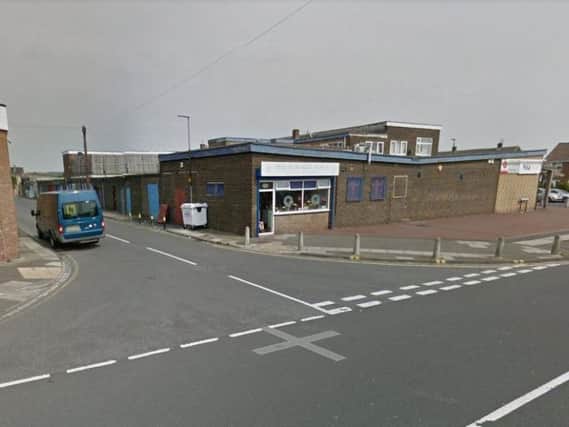 Police say the incident happened at the rear of the shops near Oxford Road, Catcote Road and Warpole Road. Image copyright Google Maps.