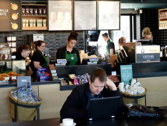 Starbucks Hartlepool. Picture by Frank Reid
