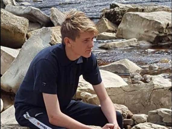 Keiran Edgar died after his moped crashed in the early hours of the morning.