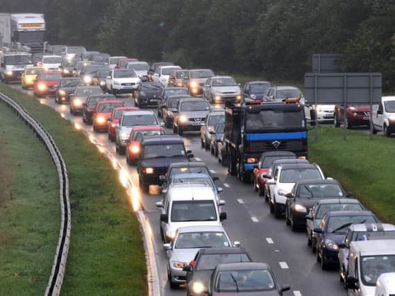There has been a crash on the A19 (file pic).