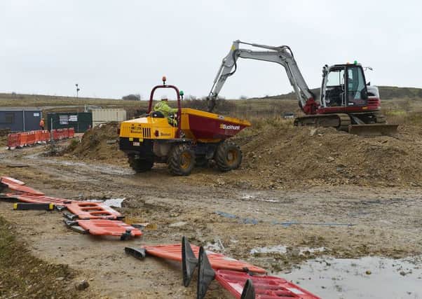 Construction is underway at Tees Bay Retail Park at the site of a new Lidl store.