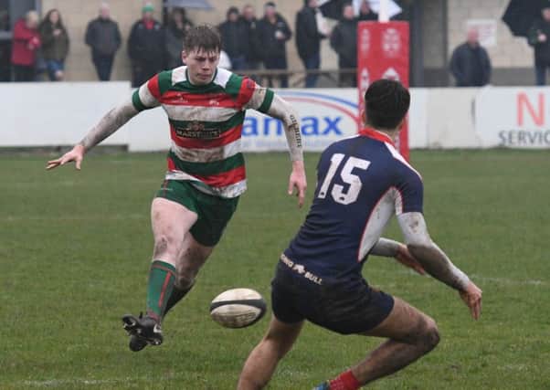 West Hartlepool in action in their win against Northern on Saturday.