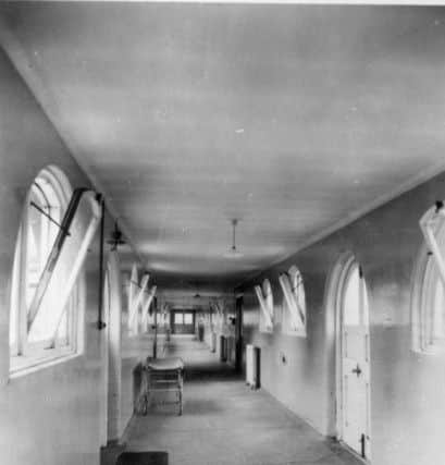 The main corridor.