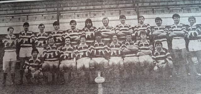 The West Hartlepool squad of 1984.