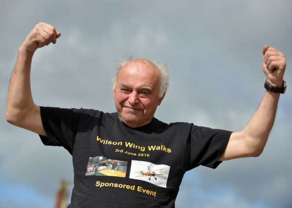 Tom Wilson is to wing walk for charity