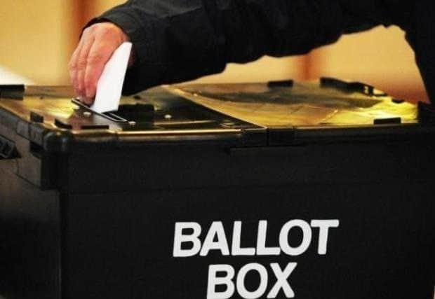 People urged to use their vote in today's election.