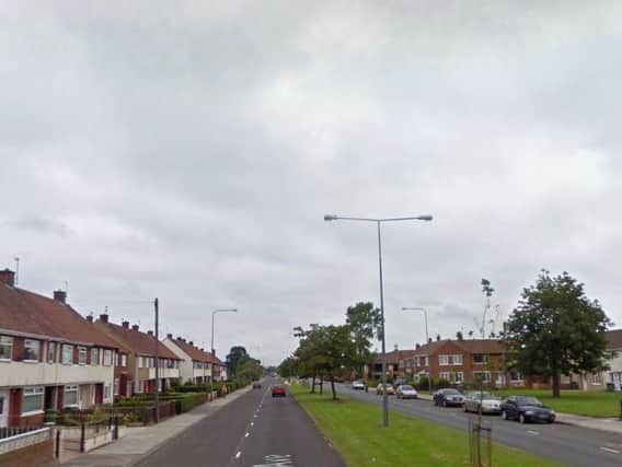 Firefighters were called to the garage fire in Marsh House Avenue in Billingham. Image copyright Google Maps.