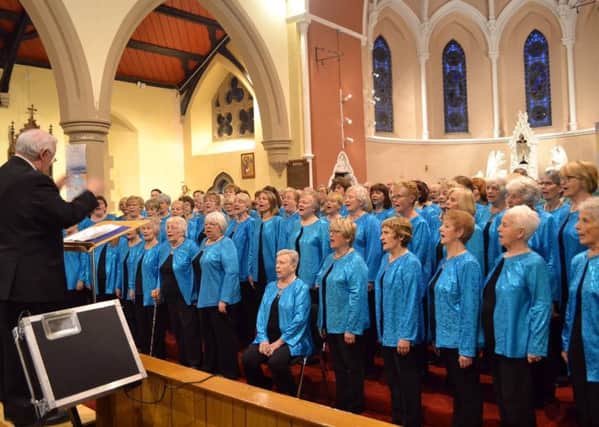 The Hartlepool Ladies Choir impressed during the show