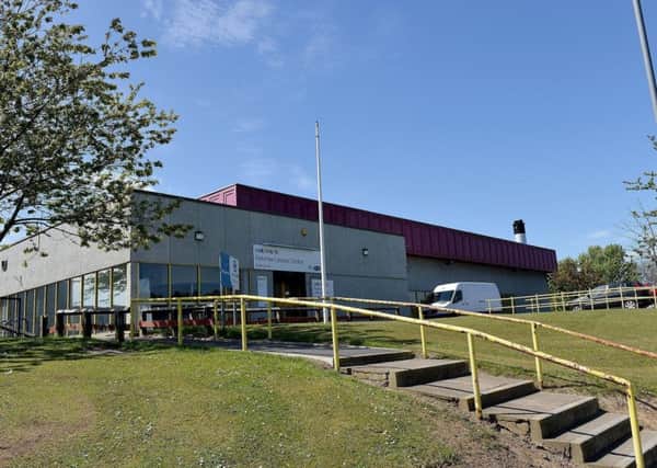 Peterlee Leisure Centre, which is also to become home to the town's library, pictured before the work began.