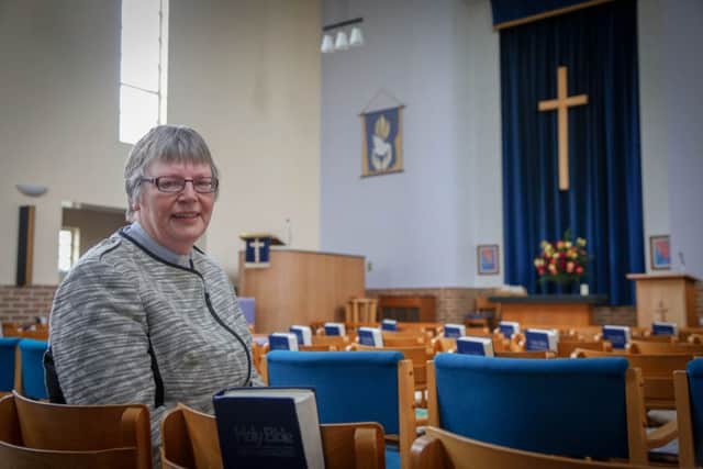 Rev Susan Richardson of Peterlee Memorial Methodist Church - The church is planning a year of celebrations to mark the milestone, with a weekend of events planned specifically for next weekend (May 18-20).
Picture by Tom Banks