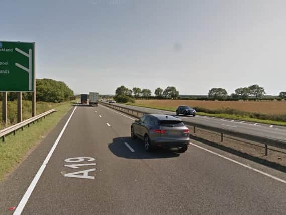 An accident has partially closed the southbound A19 at the A689 junction. Picture from Google Images
