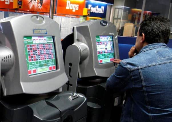 Fixed odds betting terminals.