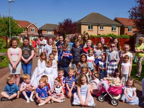 Eden Park residents got together for a party in Hayfield Close