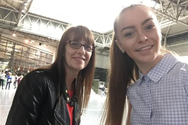 Louise and Emily Anderson tok this photo before heading into the Ariana Grande concert at Manchester Arena.
