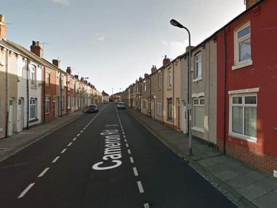 Appeal for information after death of man in Hartlepool.