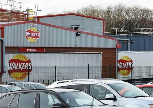 The Walkers factory in Peterlee, where production came to an end last year.
