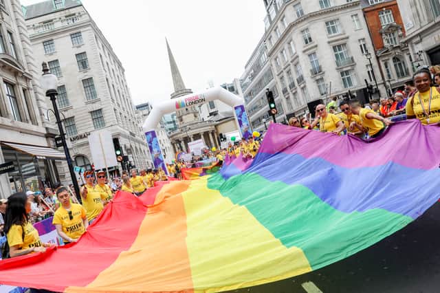 The 2021 Census will include two new questions relevant to LGBTQ+ communities (Photo: Tristan Fewings/Getty Images for Pride in London)