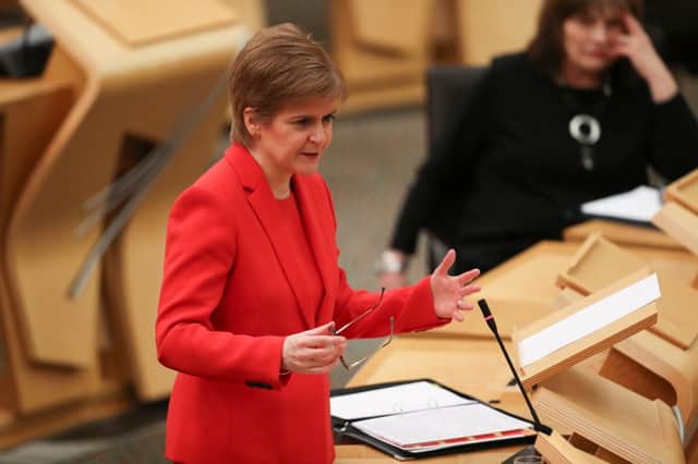 Nicola Sturgeon will set out the Scottish Government’s route map out of lockdown this afternoon (23 February) (Photo: Getty Images)